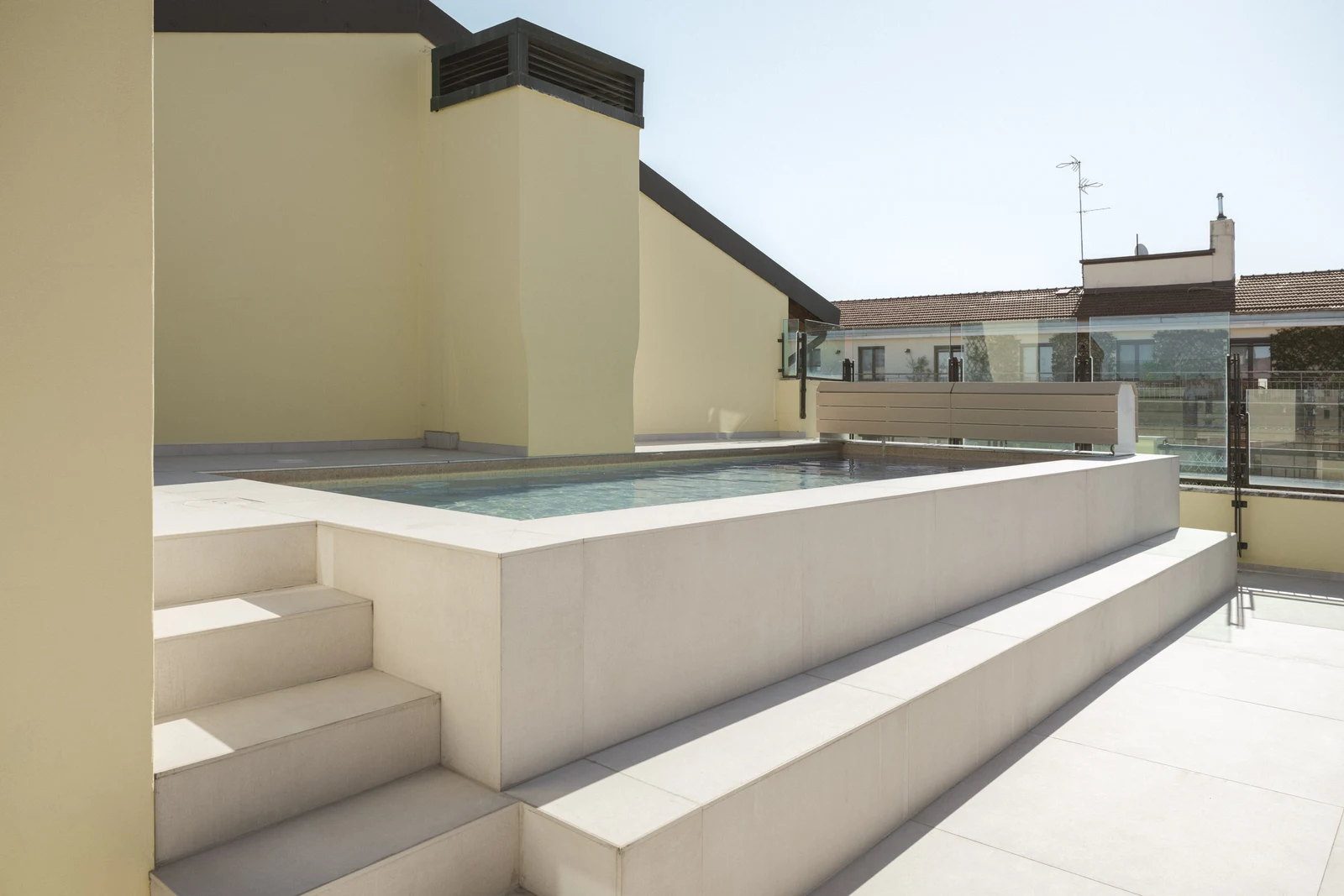Attico + Superattico con piscina Milano - thumbnail 14